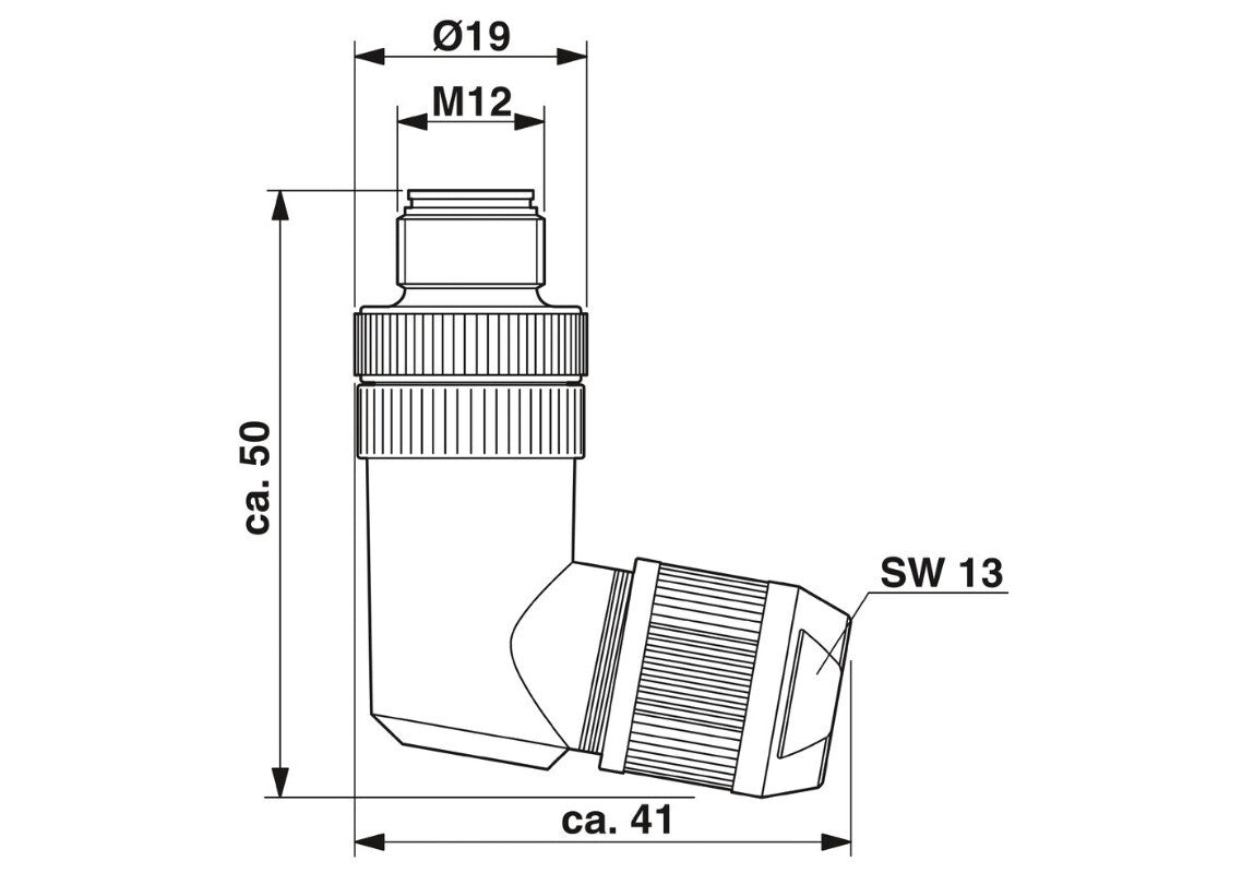 1pcs PHOENIX CONTACT 1553653 Connector SACC-M12MR-8Q SH