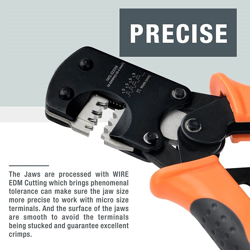 Micro-Connector Crimping Tool Pin Stability 0.03-0.52mm2 32-20AWG High Quality