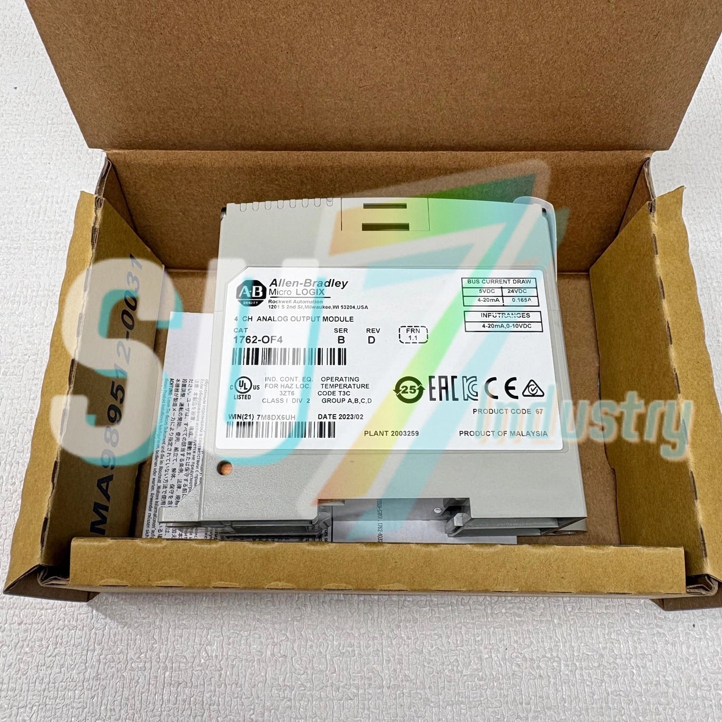 1762-OF4 PLC module# 1pcs    In Box