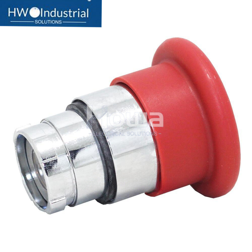 2PCS  Red Emergency Stop Switch Metal Button Head ZB2BT4C ZB2-BT4C
