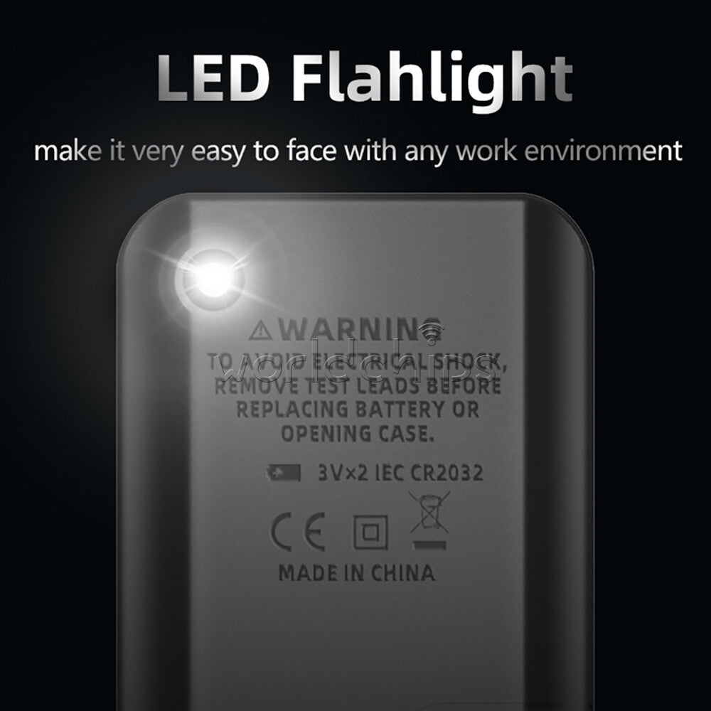 BSIDE ADMS7 Digital Backlight Multimeter DC/AC 600V Voltage Detector 6000Counts