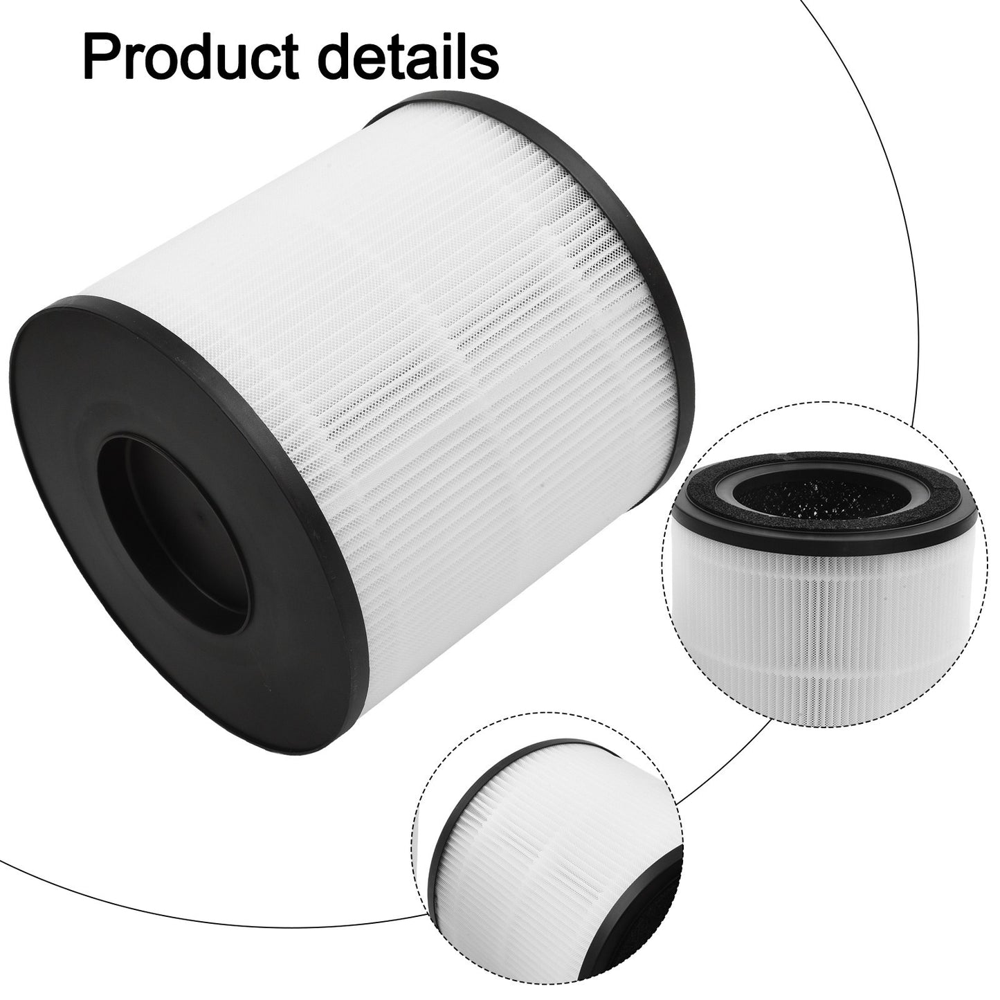 Filters Designed to Fit For BISSELL Air Purifiers Model 3139A Two Pack Deal