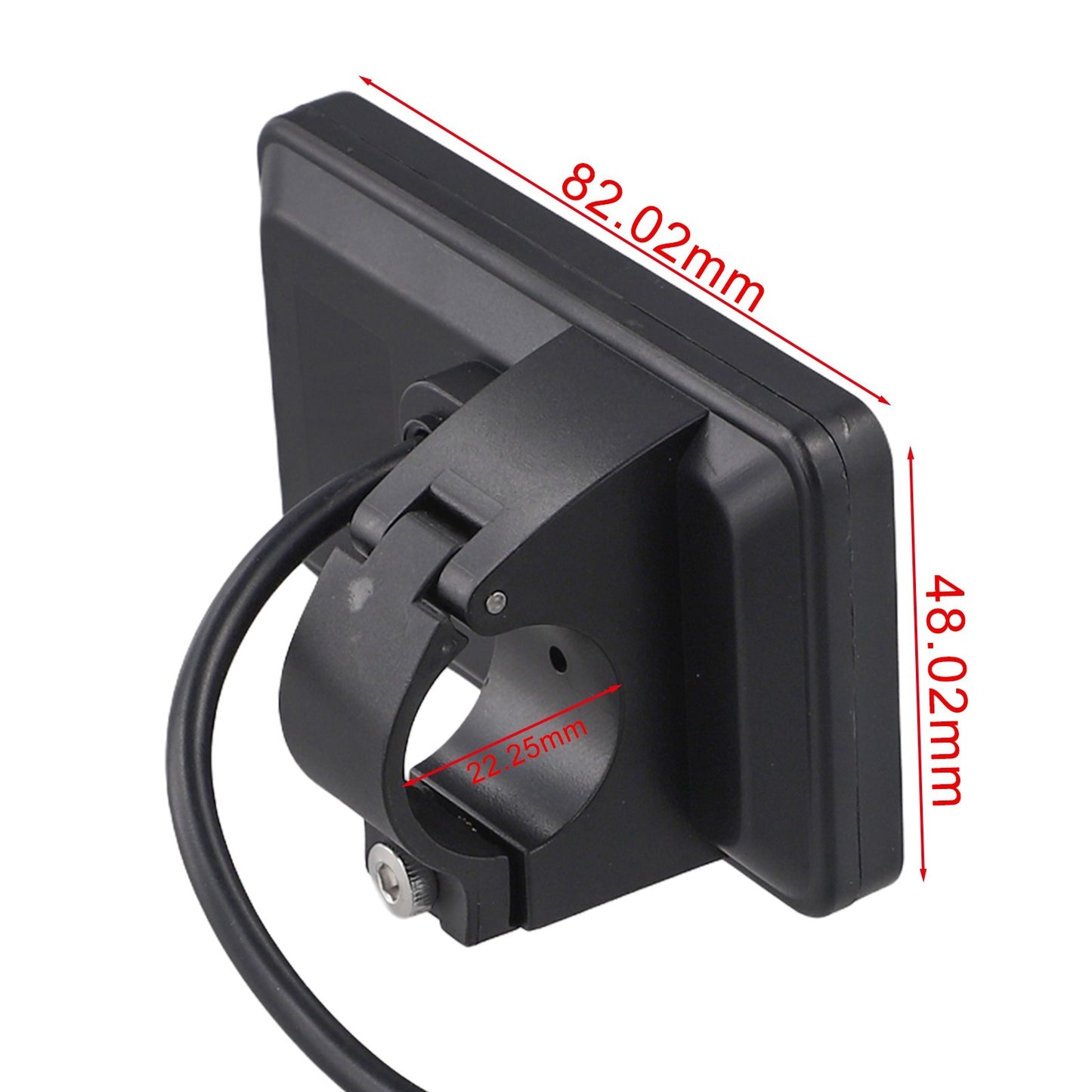 E Bike Dashboard LCD Display with Waterproof Interface and Easy Mounting