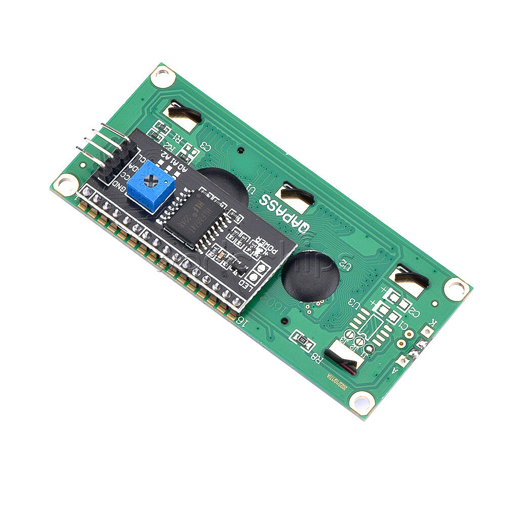 5PCS Blue Display IIC/I2C/TWI/SPI Serial Interface 1602 16X2 LCD Module TOP