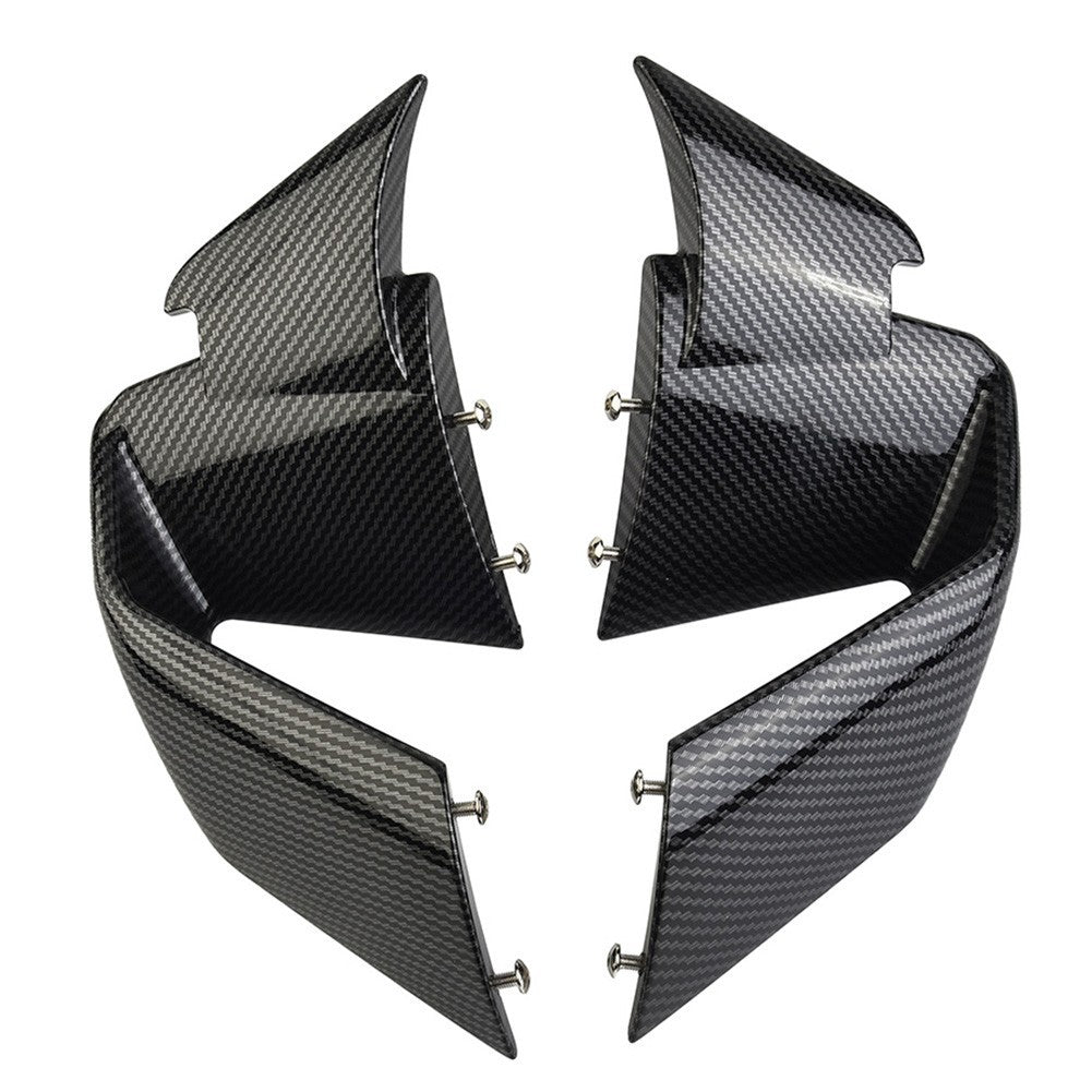 Spoilers in ABS Material for BMW S1000RR and M1000RR with Carbon Finish