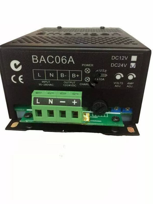 1PCS  SMARTGEN BAC06A-24V/3A Generator Battery Charger 90-280VAC 50/60Hz