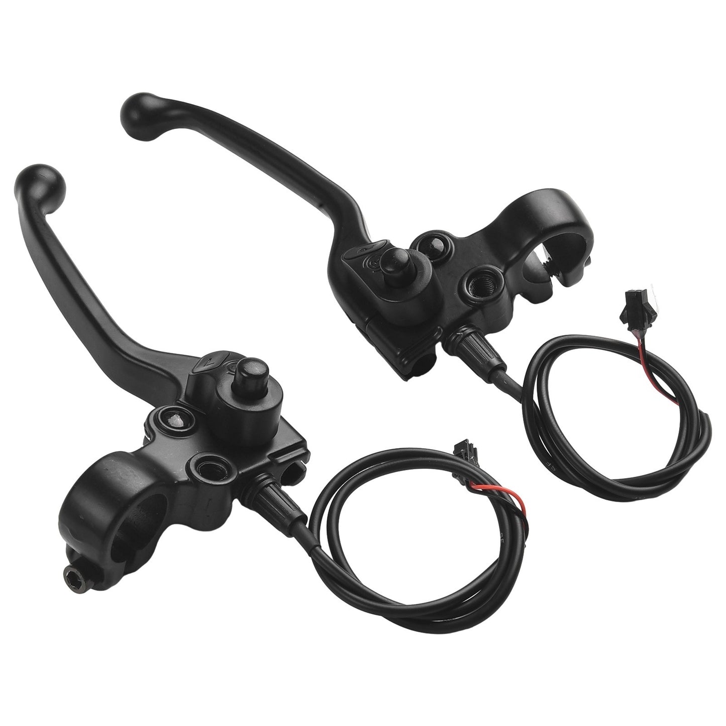 High Quality Bike Brake Levers Mechanical Black E-bike With Parking Button