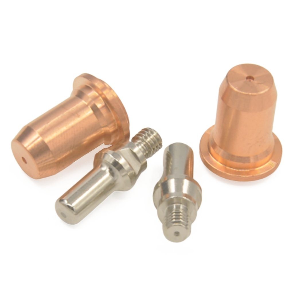 Plasma Torch PT-60 Electrode Plasma Cutter Purple Copper Stainless Steel