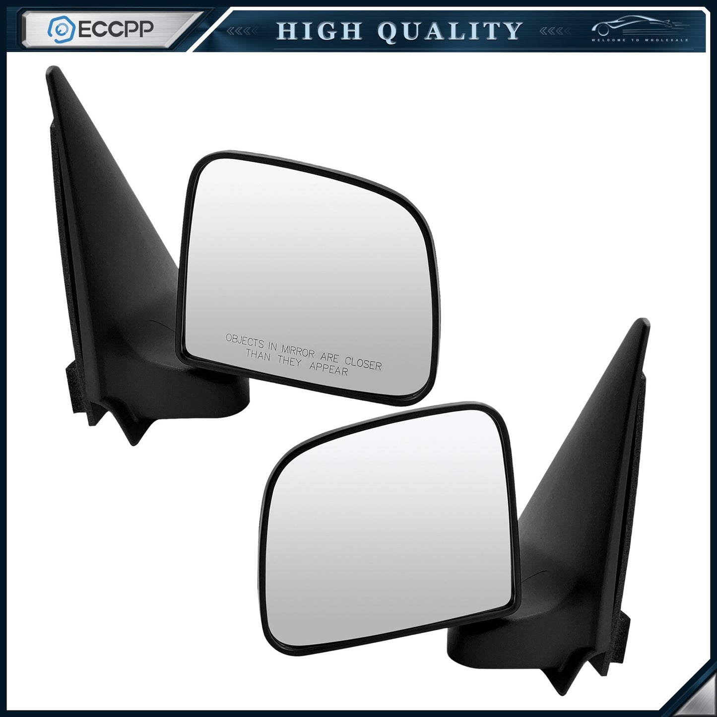 Manual Side View Mirror for Ford Ranger Mazda B-Series Truck Left Right Side