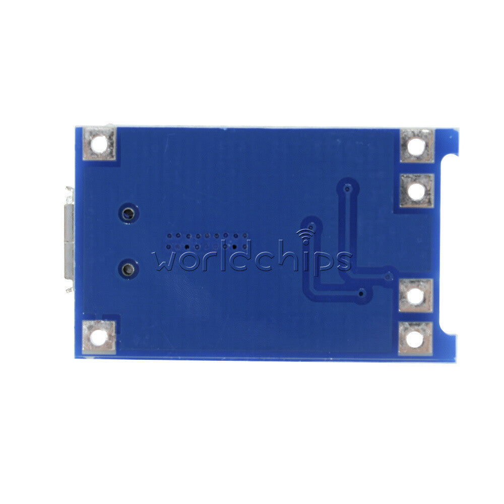 100PCS Lot 5V 1A 5pin Micro USB 18650 Li-ion Battery Charger Charging Board