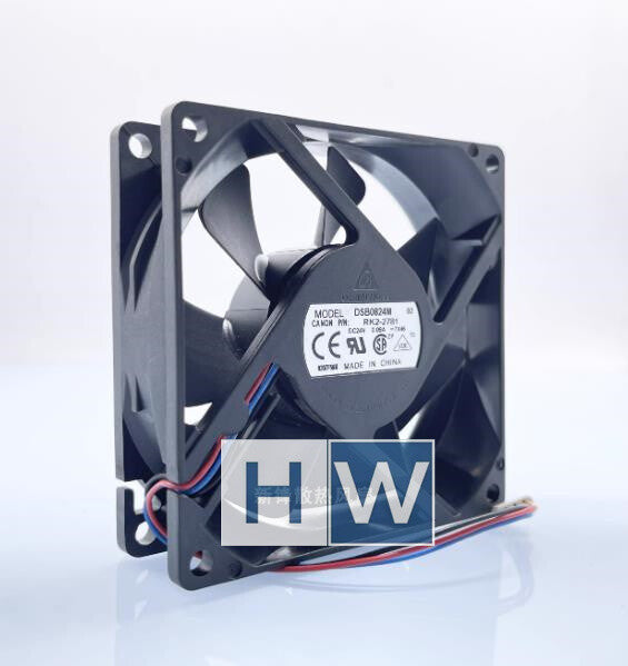 1PC Delta 8025 8CM DSB0824M 24V 0.09A Ball Cooling Fan