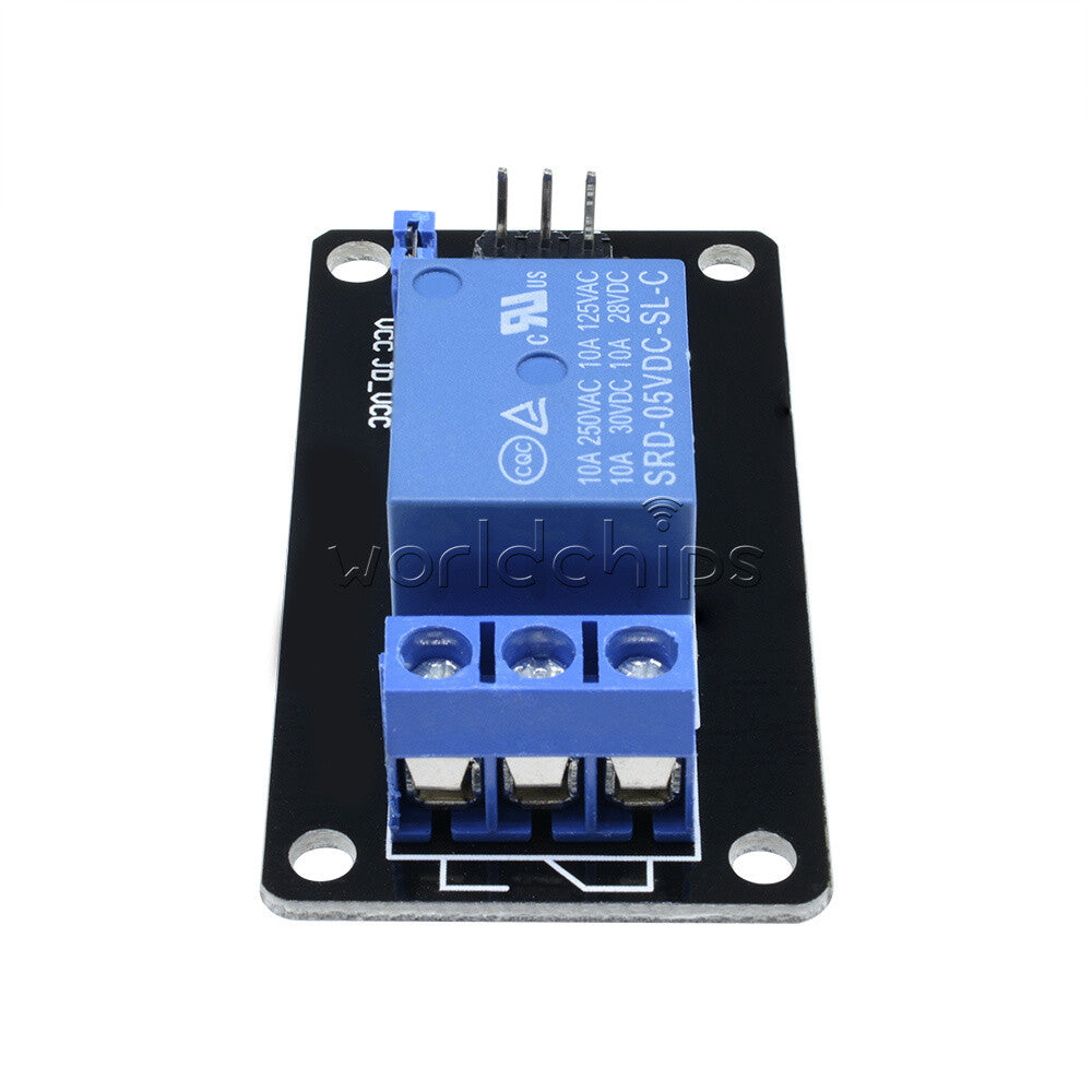 10PCS One 1 Channel Isolated Relay Module 5V With Optocoupler For Arduino