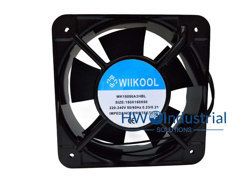 WIIKOOL WK15050A2HBL 15CM 220V 15050 AC Cooling Fan 2-wire