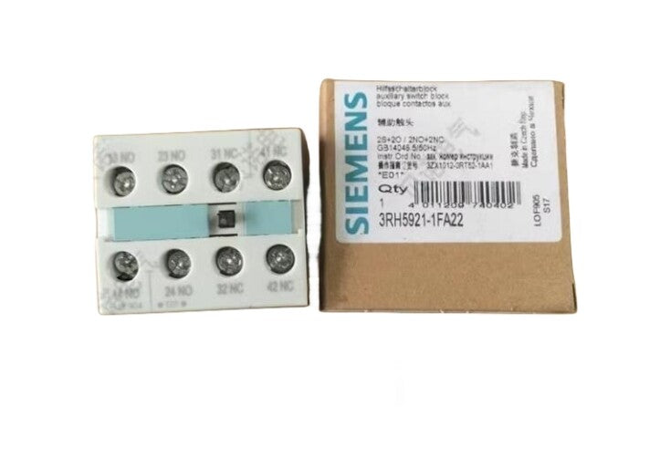 1Pc   SIE-MENS Auxiliary Contact 3RH5921-1FA22 2NO+2NC
