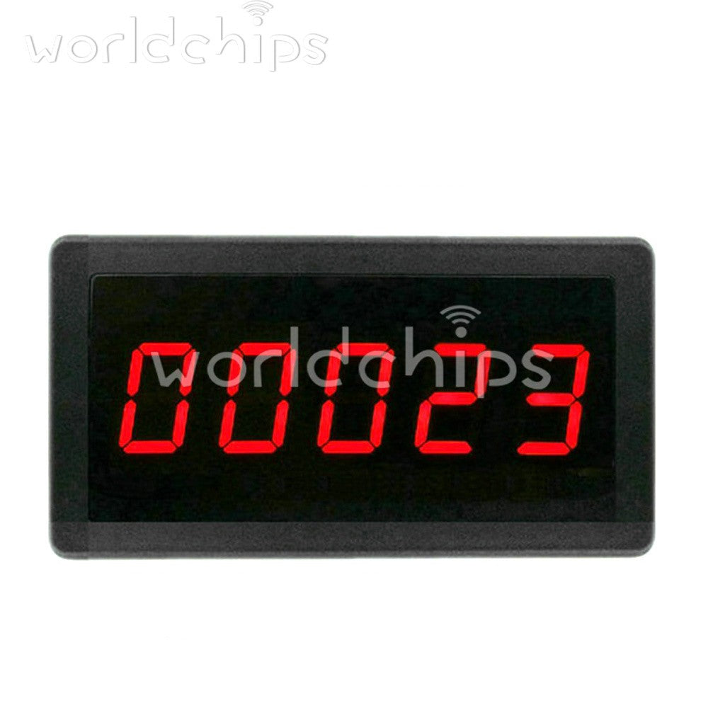 DC12-24V RS5135 0.56" Red 5-Digit Counter Meter Panel Up Plus Totalizer 0-99999