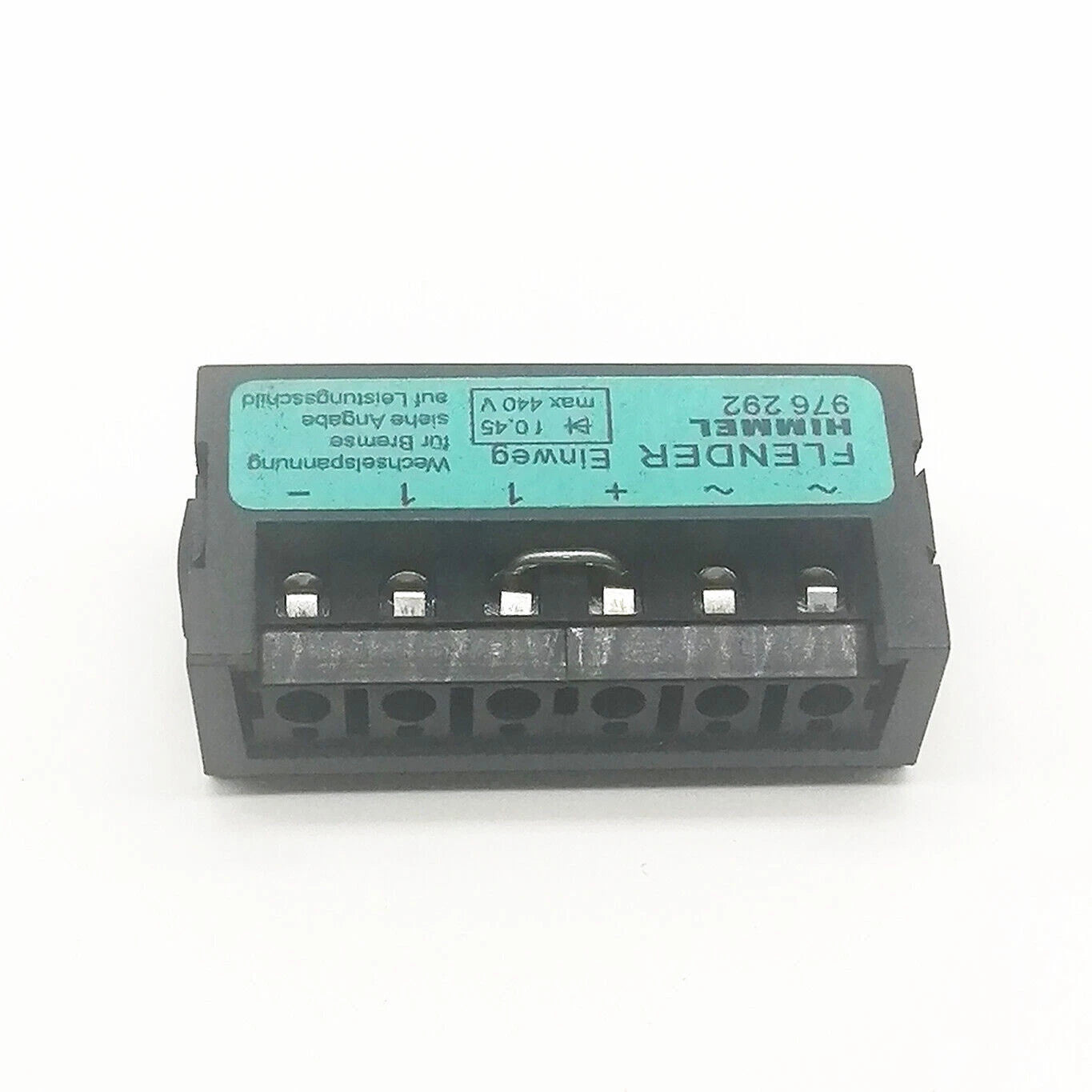 1x FLENDER 976292 440V f 0.45 976 292 Rectifier module HIMMEL Einweg