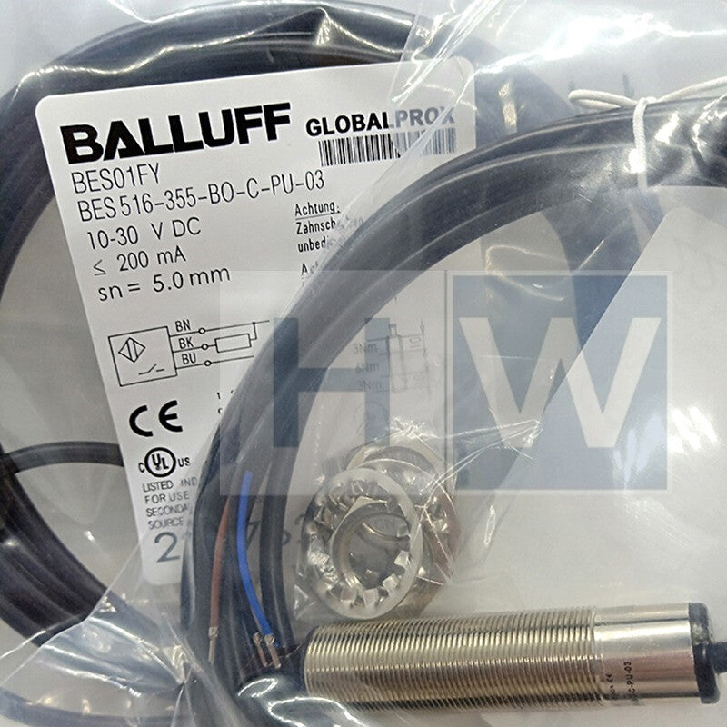 1PC BES01FY Inductive Sensor Proximity Switch BES 516-355-BO-C-PU-03
