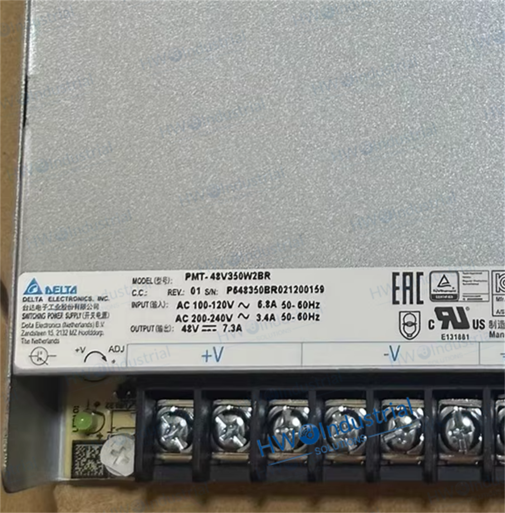 1/piece PMT-48V350W2BR 48V 7.3A Delta Switching Power Supply