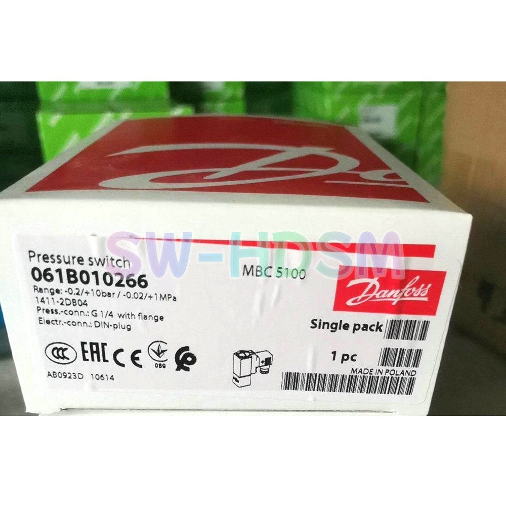 1PCS  FOR Danfoss 061B010266 MBC5100 Pressure Switch Freight Free