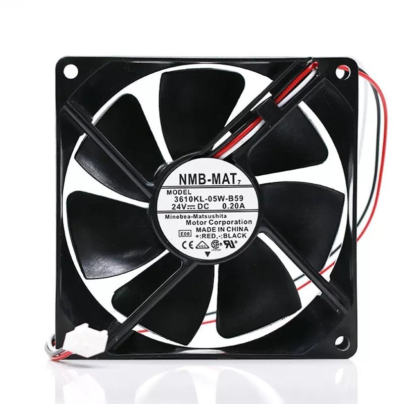 1PC MB-MAT7 3610KL-05W-B59 24V 0.20A 9225 2-wire Inverter Cooling Fan