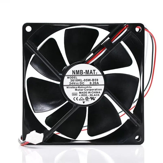 1PC MB-MAT7 3610KL-05W-B59 24V 0.20A 9225 2-wire Inverter Cooling Fan