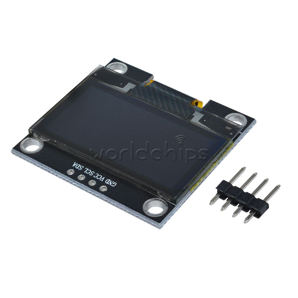 5x 1.3" White OLED LCD 4PIN Display Module IIC I2C Interface 128x64 for Arduino