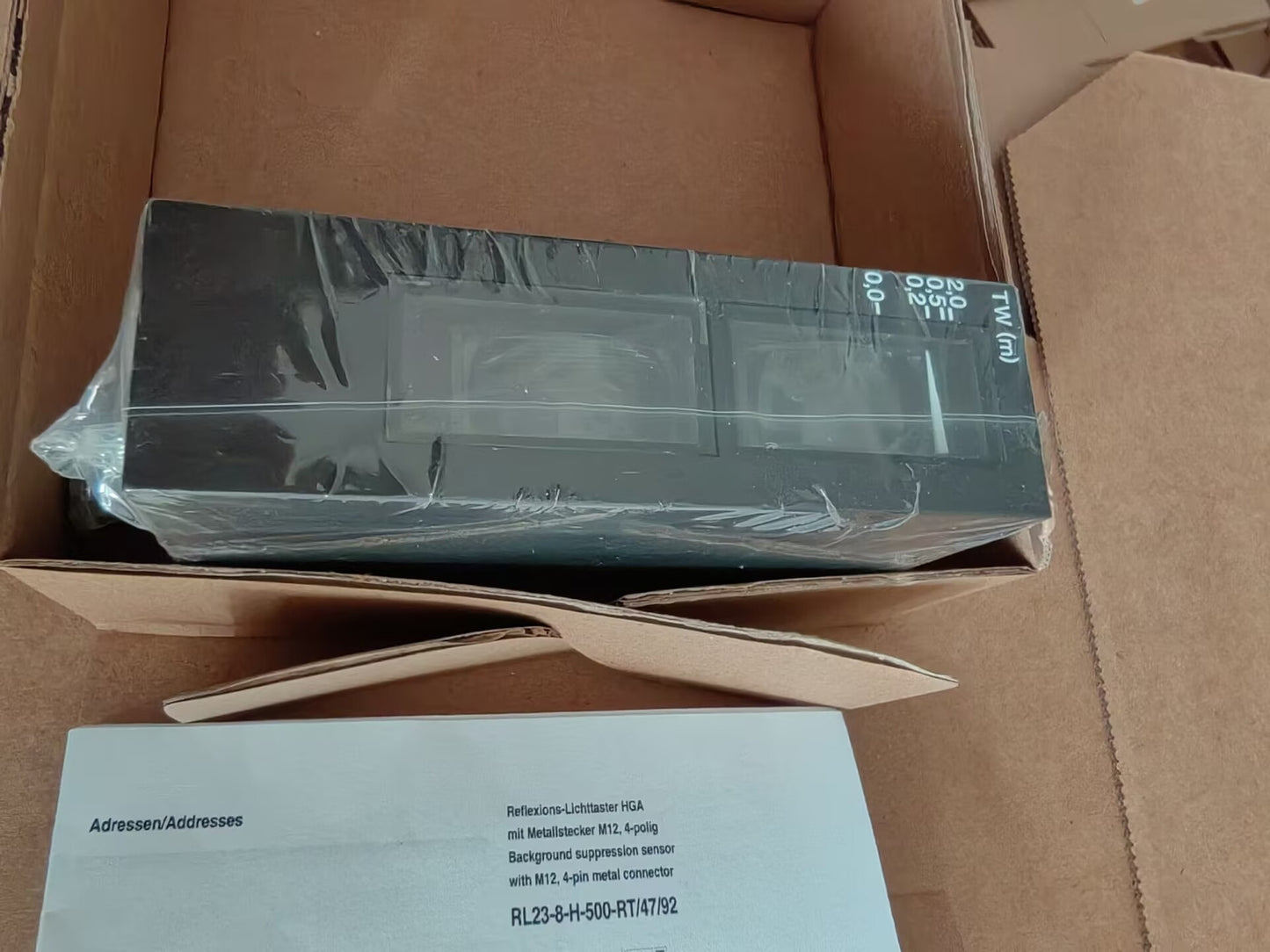 P+F RL23-8-H-500-RT/47/92 Photoelectric Sensor KD