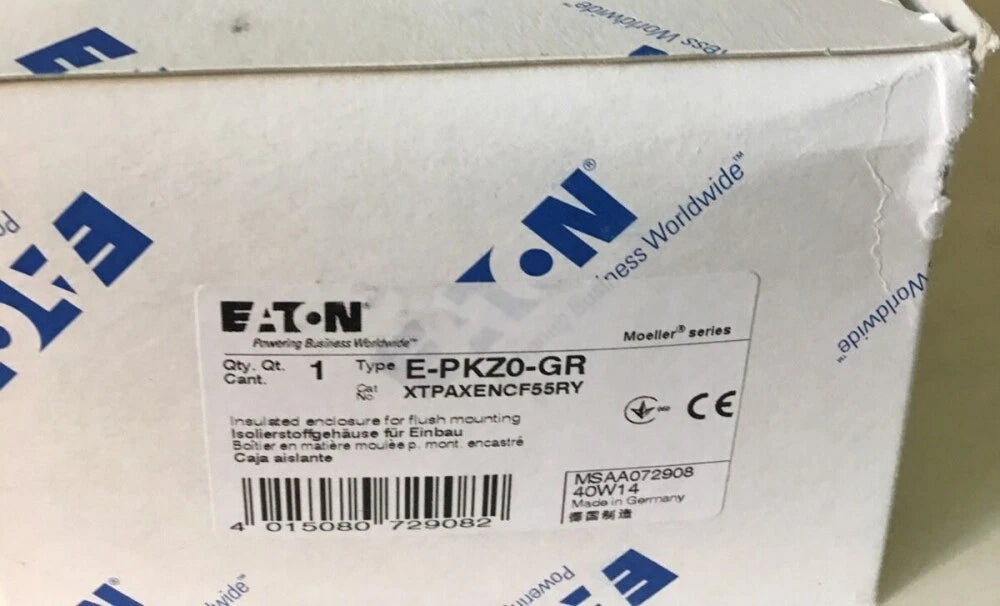 Eaton Moeller E-PKZ0-GR Enclosure#P