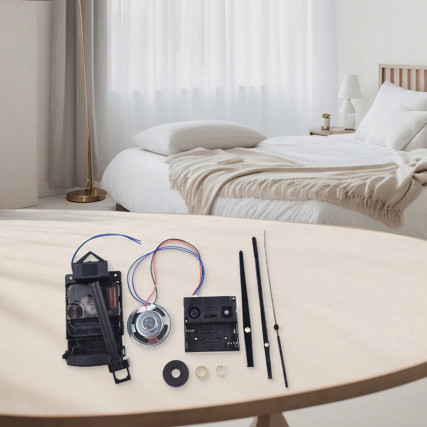 Speaker Specifications Pendulum Swinging Clock With Speaker Music Chime Box