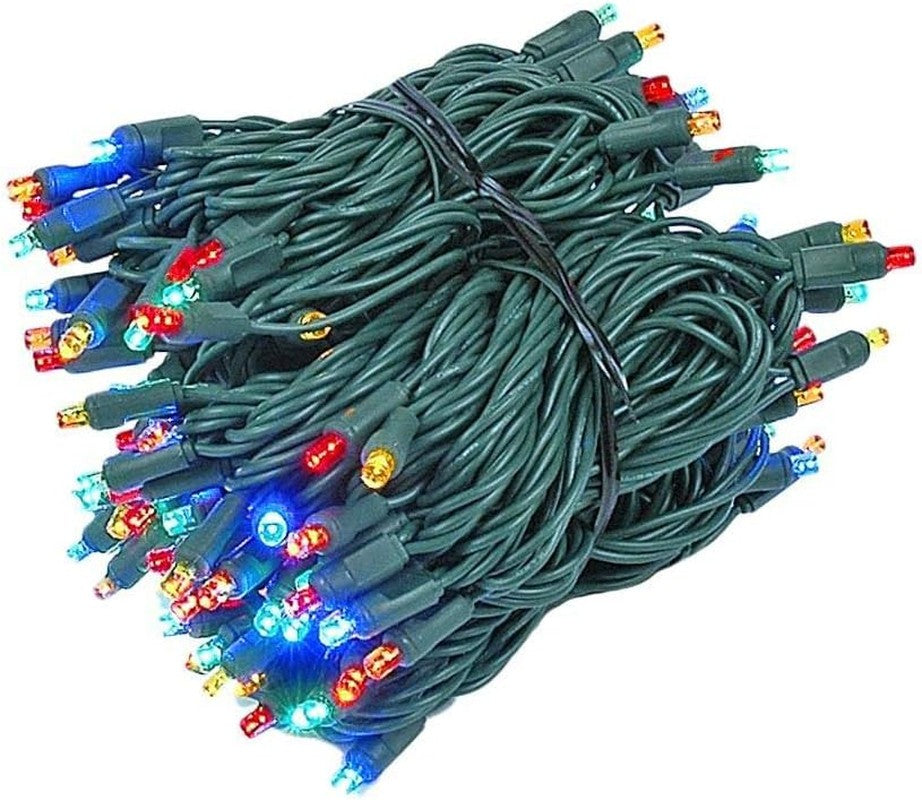 46.5ft LED Chasing Christmas String Lights - 140 Bulbs, 16 Functions, Multicolor