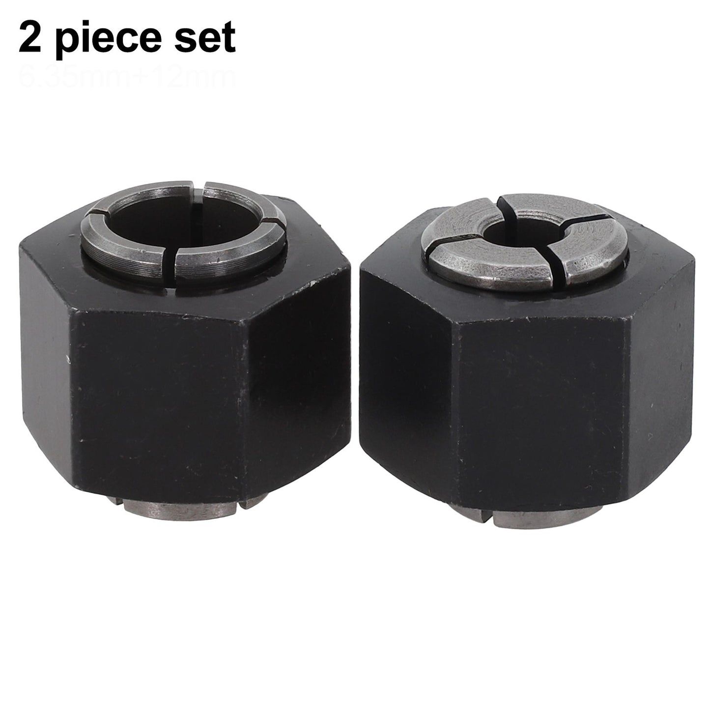 2PC Metal Router Collet Sizes for DW621 DW616 Models Replacement Parts