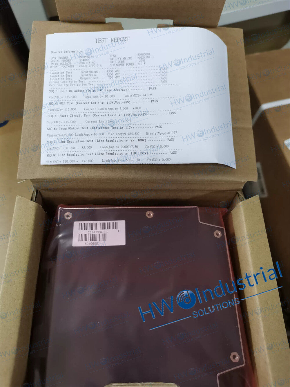 1/piece TSP360-124 TRACO POWER rail mounted power supply