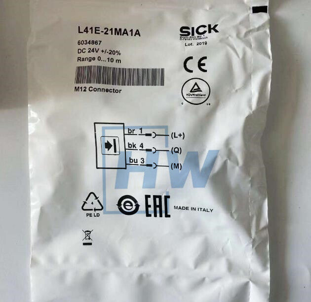 1PC  SICK Photoelectric Switch 6034867 L41E-21MA1A 6034866 L41S-21MA1A