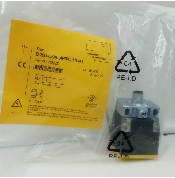 TURCK Bi20U-CK40-AN6X2-H1141 1627231 Inductive sensor NPN #