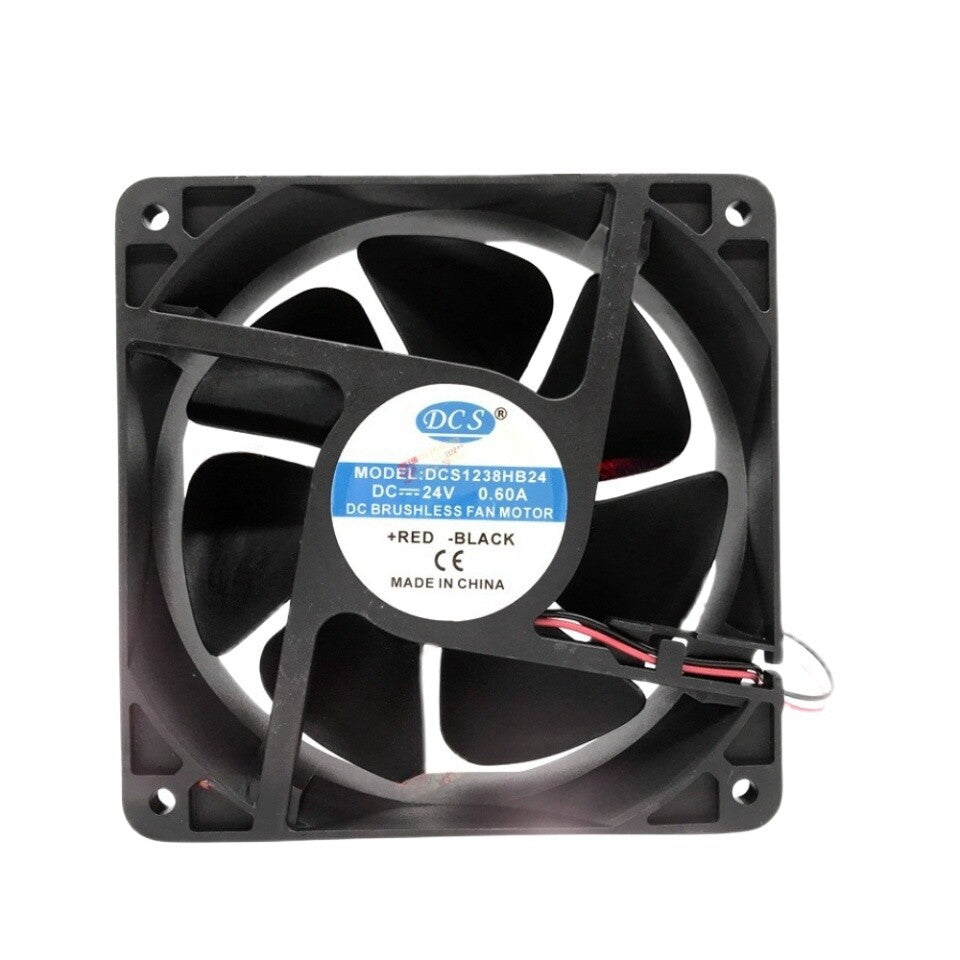 DCS1238HB24 24V 0.60A 12CM 12038 2-wire Inverter Cooling Fan
