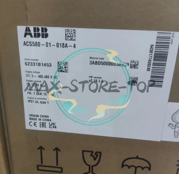 1pcs ABB ACS580-01-018A-4 inverter   fast shippin UPS or