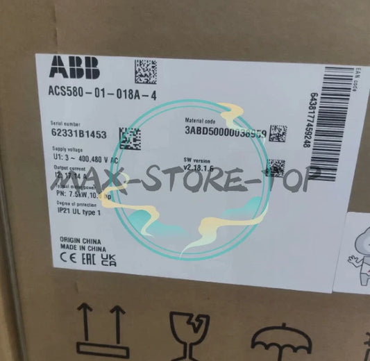 1pcs ABB ACS580-01-018A-4 inverter   fast shippin UPS or