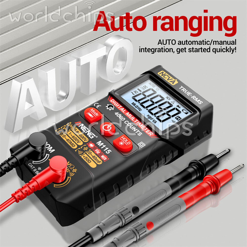 ANENG Digital Multimeter Automatic Voltmeter NCV Resistance Electrician Tester