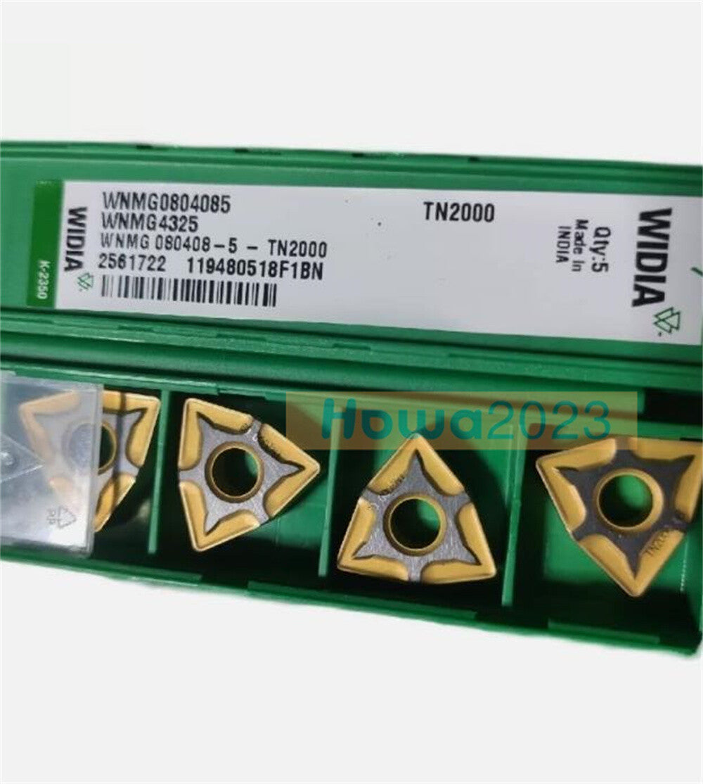 5Pcs/BOX WIDIA WNMG080408-5 TN2000 WNMG4325 Turning Blade Carbide Inserts