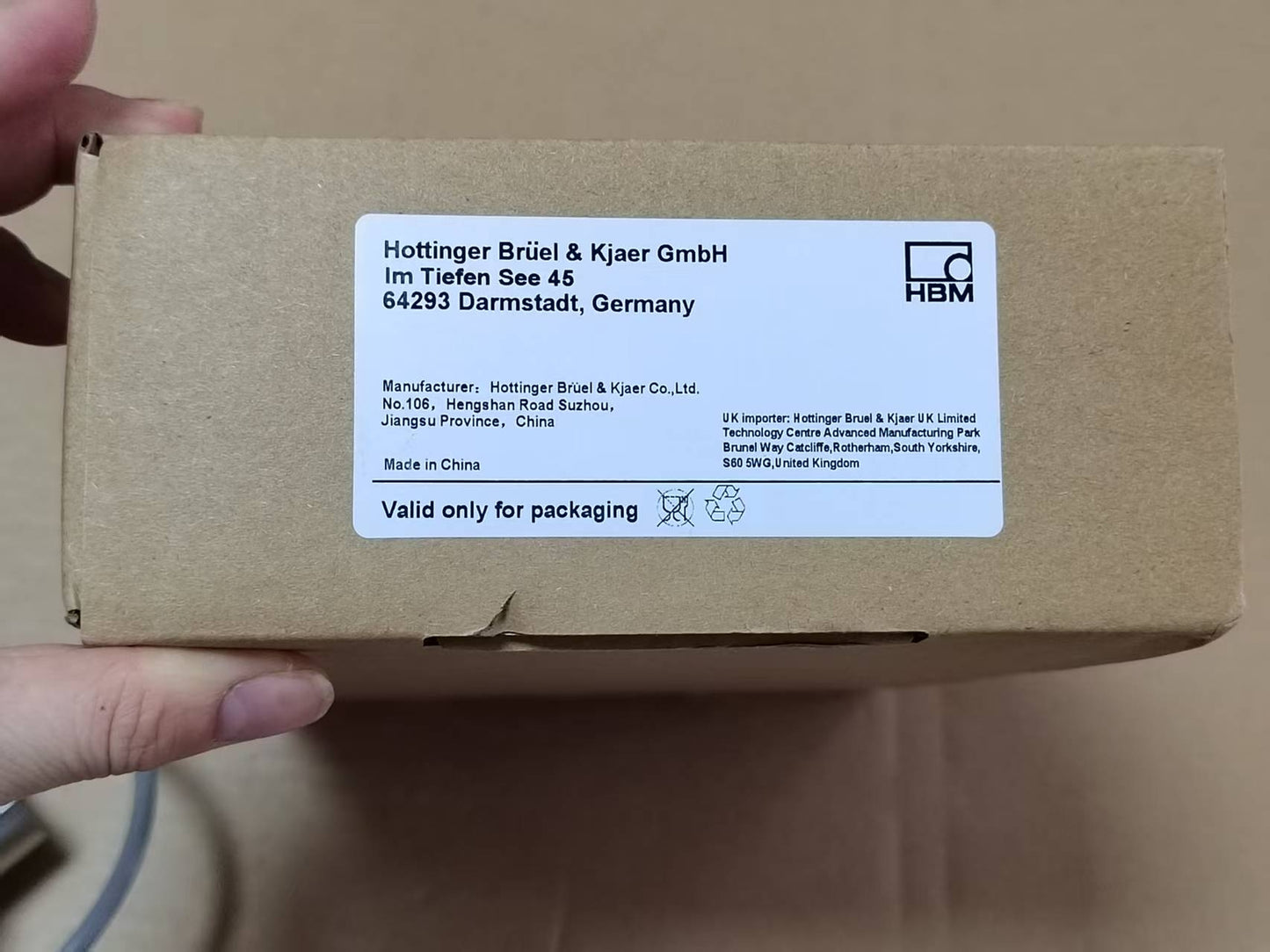 1pcs HBM Z6FC3-200kg bellows pressure type load cell Z6FC3/200KG Fast delivery