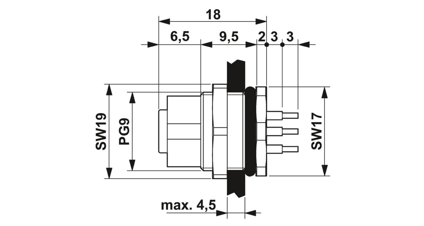 20pcs PHOENIX CONTACT 1551503 Connector SACC-DSI-FSD-4CON-L180 SCO