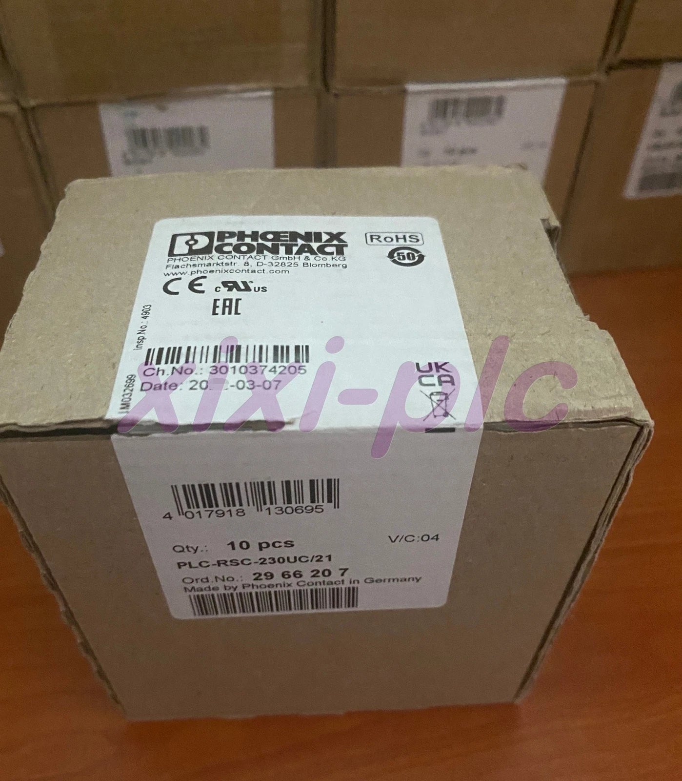 2966207 PLC-RSC-230UC/21  relay    shipping #P