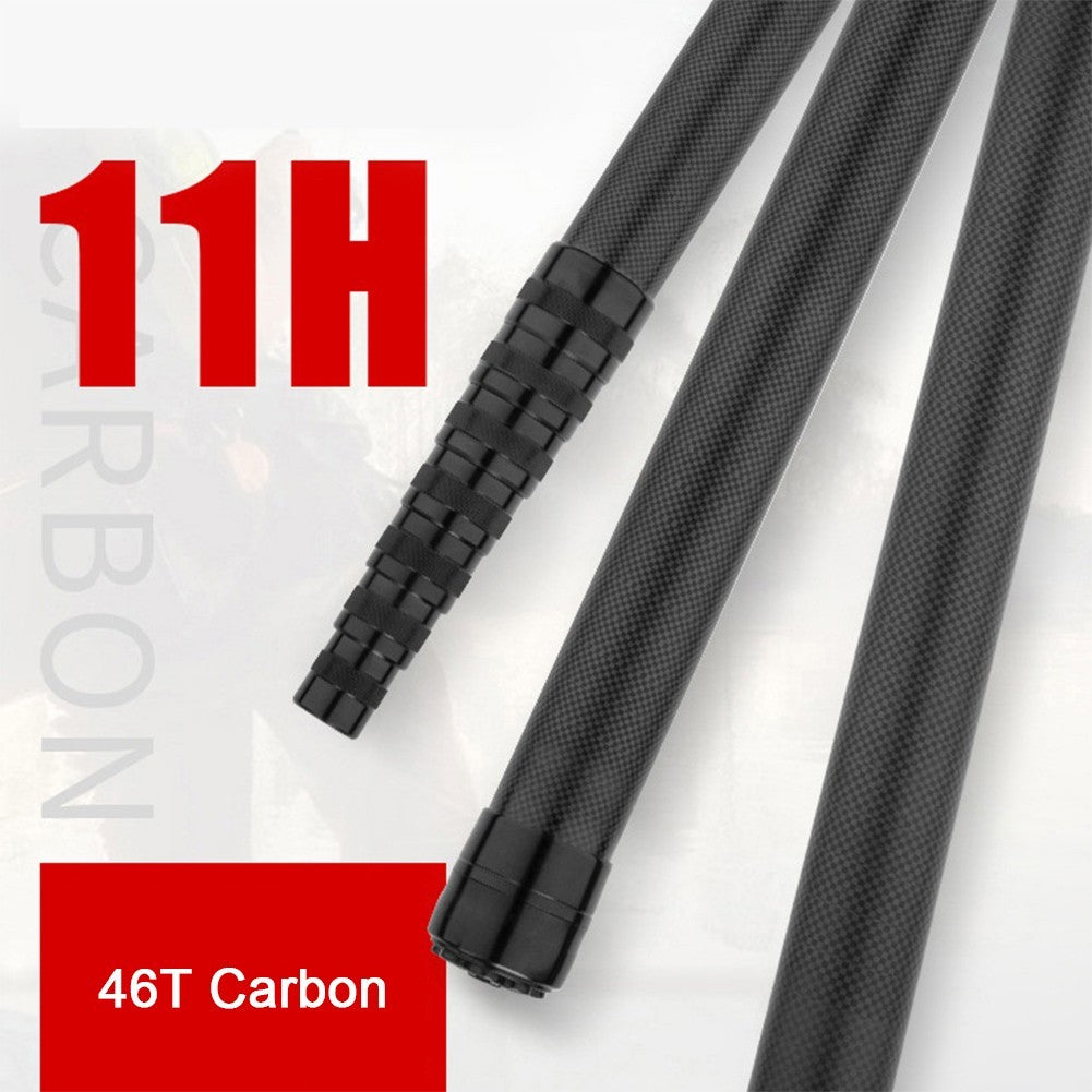 Netting Rod Pole 1.3m-3.0m 11H Hardness 46T High Carbon For Catching Big Fish