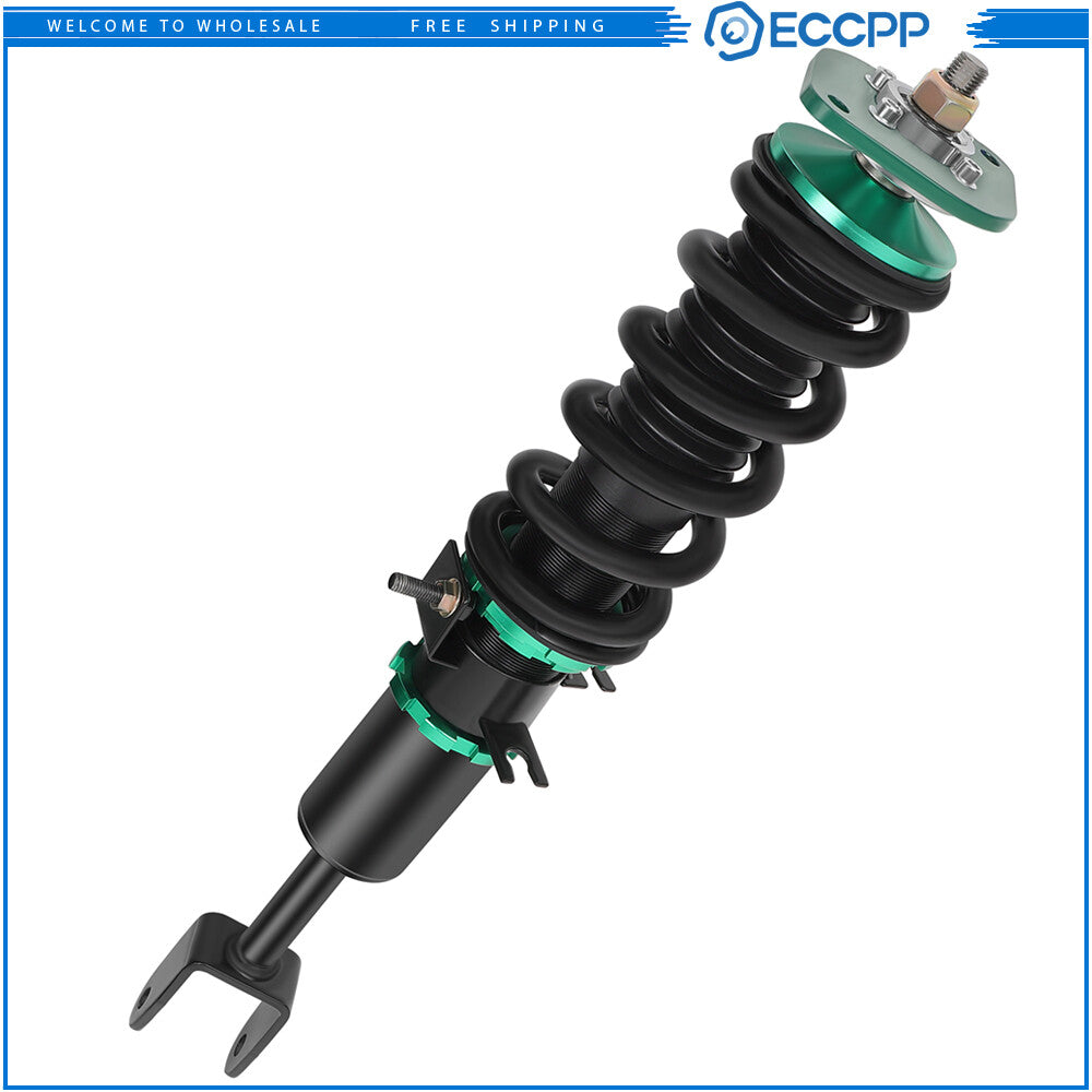 Coilovers Suspension Kit For 2003-2008 Nissan 350Z Shock Strut Adj. Height Green