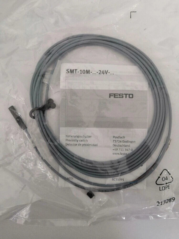 1x  FESTO Magnetic switch SMT-10M-PS-24V-E-2, 5-L-OE 551373