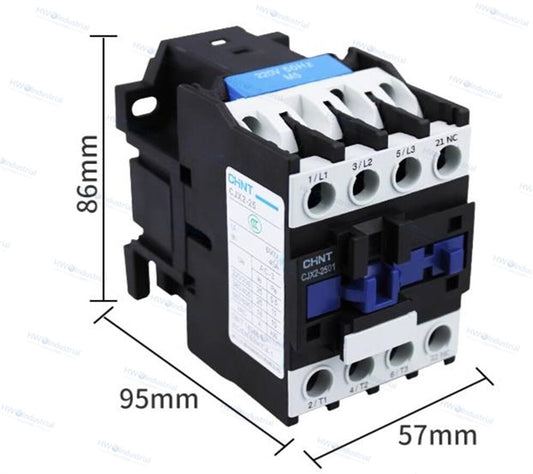 1/Piece CJX2-2501 CJX22501 AC110V AC220V AC380V  CHNT AC Contactor