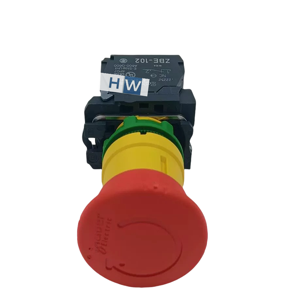 1/Piece  Emergency Stop Button Switch Key Reset XB5AS9444 XB5-AS9444 2NO