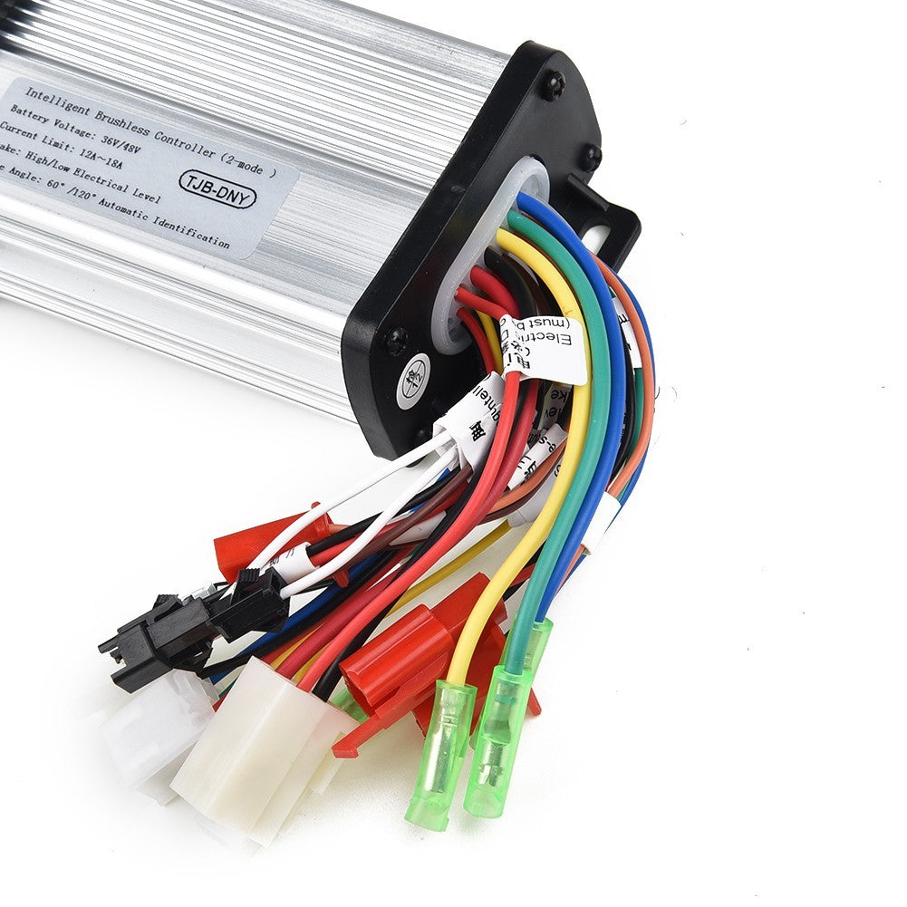 Dual Mode Electric Bike Intelligent Brushless DC Motor Controller 36V/ 48V 350W