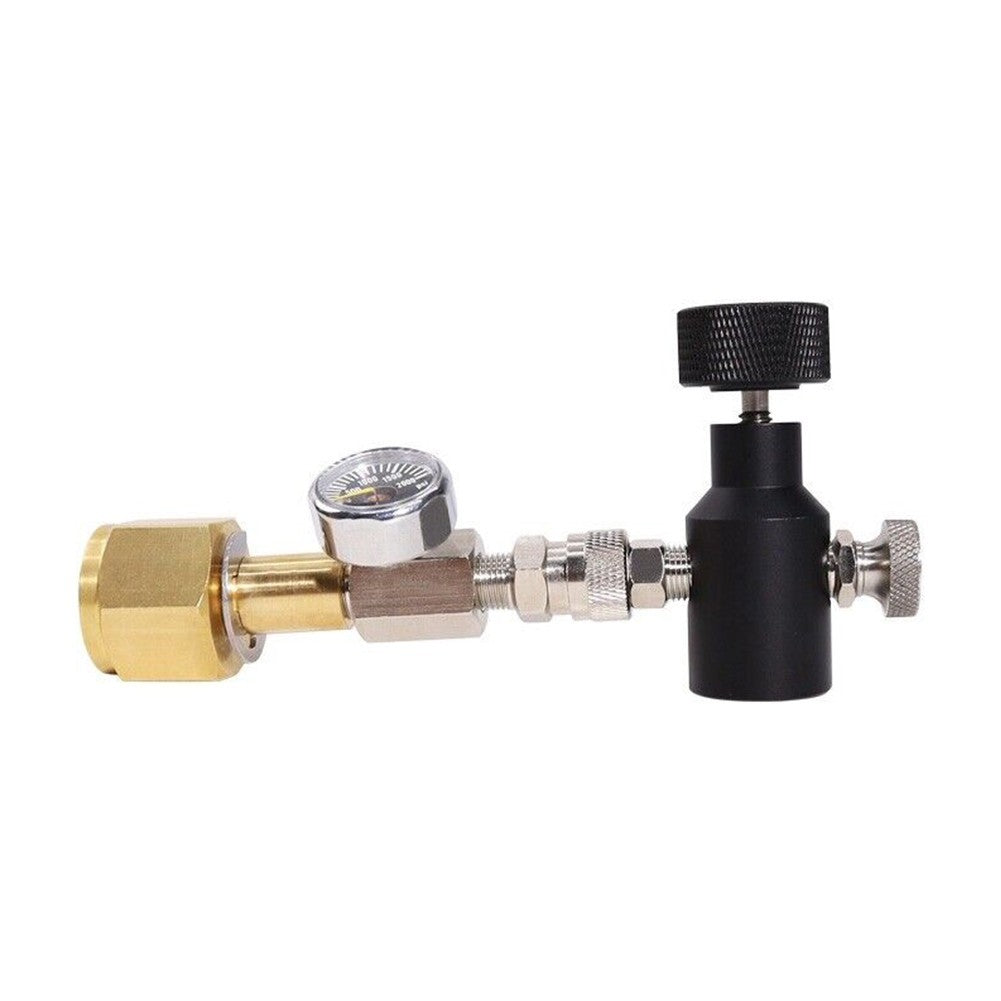 Refill Adapter For Soda Stream Gas Station M18*1.5 Female 2000psi Black Watch