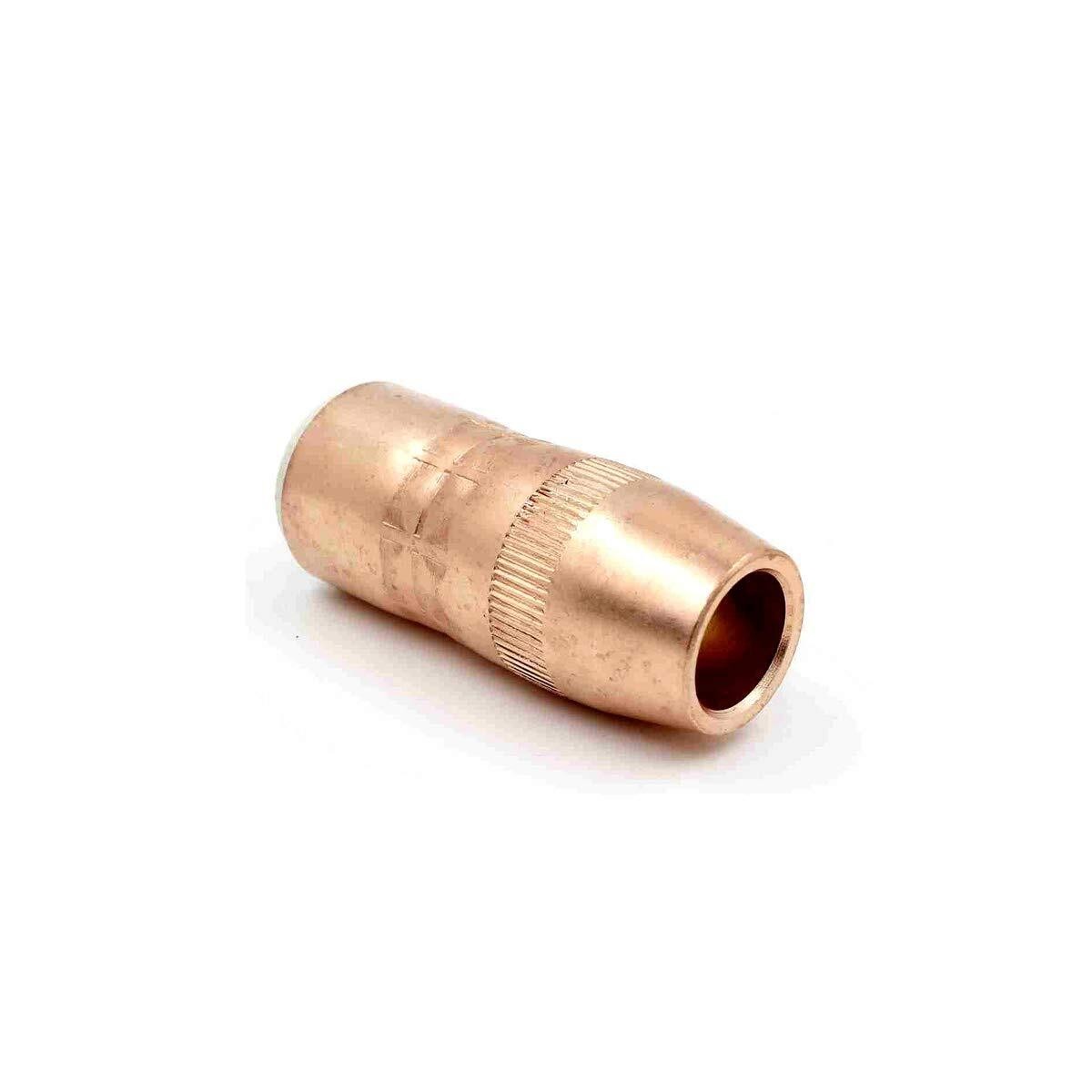 10pcs N-5818C Gas Nozzle 5/8" Bore 1/8" Recess for Bernard MIG Welding Torch